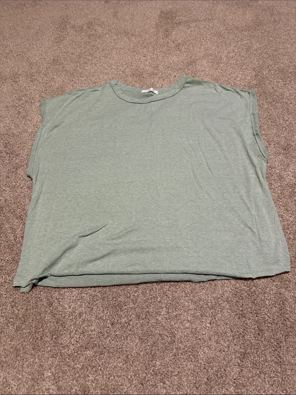 Ces Femme Relaxed Sage Green Short Sleeve Tee